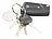 Callstel 4er Mini Schlüssel und Gegenstandfinder, Apple Wo ist, weiß Callstel MFi-zertifizierte Schlüssel- & Gegenstandsfinder mit weltweiter Ortung und App