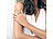 newgen medicals Fitnesstracker-Ring, Sp02, Herzfrequenz, Schlafanalyse, silber, Gr.57 newgen medicals 