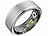 newgen medicals Fitnesstracker-Ring, Sp02, Herzfrequenz, Schlafanalyse, silber, Gr. 68 newgen medicals Fitnesstracker-Ringe, Sp02, Herzfrequenz, Schlafanalyse