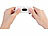 newgen medicals Medizinisches, mobiles EKG-Messgerät mit OLED-Display, KI-Analyse&App newgen medicals Mobiles EKG-Messgerät mit Datenübertragung an App