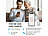 newgen medicals Medizinisches, mobiles EKG-Messgerät mit OLED-Display, KI-Analyse&App newgen medicals Mobiles EKG-Messgerät mit Datenübertragung an App