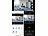 VisorTech WLAN-6-Überwachungsrekorder, 10,1"-Touchscreen-Monitor, 2x 2K-Kameras VisorTech Funk-Überwachungsrekorder mit Touch-Display inkl. Kamera