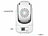 7links 2er-Set 2in1-WLAN-Überwachungskamera & Video-Telefon, Pan-Tilt 7links 2in1 WLAN-Überwachungskameras & Videotelefon mit IPS Display