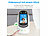7links 2er-Set 2in1-WLAN-Überwachungskamera & Video-Telefon, Pan-Tilt 7links 2in1 WLAN-Überwachungskameras & Videotelefon mit IPS Display