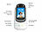 7links 2er-Set 2in1-WLAN-Überwachungskamera & Video-Telefon, Pan-Tilt 7links 2in1 WLAN-Überwachungskameras & Videotelefon mit IPS Display