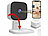 7links Mini-2K-IP-Überwachungskamera, 4 MP, Nachtsicht, 360°-Halter 7links WLAN-IP-Überwachungskameras mit Nachtsicht