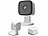 7links Mini-2K-IP-Überwachungskamera, 4 MP, Nachtsicht, 360°-Halter 7links WLAN-IP-Überwachungskameras mit Nachtsicht