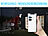 7links 2er Dual-Objektiv-IP-Außen-Kamera, 2x 2K, 3MP, Pan-Tilt, 360°, WLAN 7links Dual-Objektiv-Pan-Tilt-IP-Kameras, Geräuscherkennung, Patrouillen-Funktion, Farb-Nachtsicht