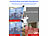 7links Dual-Objektiv-IP-Außen-Kamera, 2x 2K, 3MP, Pan-Tilt, 360°, WLAN, IP54 7links Dual-Objektiv-Pan-Tilt-IP-Kameras, Geräuscherkennung, Patrouillen-Funktion, Farb-Nachtsicht