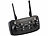 Simulus Faltbare RC-WLAN-Drohne mit HD-Kamera, Hover- und Rückhol-Funktion Simulus Faltbarer WiFi-Quadrocopter mit HD-Kameras