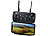 Simulus Faltbare RC-WLAN-Drohne mit HD-Kamera, Hover- und Rückhol-Funktion Simulus Faltbarer WiFi-Quadrocopter mit HD-Kameras
