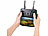 Simulus Faltbare RC-WLAN-Drohne mit HD-Kamera, Hover- und Rückhol-Funktion Simulus Faltbarer WiFi-Quadrocopter mit HD-Kameras