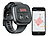 simvalley MOBILE 4G-Notfall-Armband mit Freisprechen, GPS, Sturz-Sensor, App, IP67 simvalley MOBILE 4G-Notfall-Armbänder mit Freisprech-Funktion und GPS-Ortung