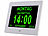 infactory Digital-Uhr mit 7"-Display, Wecker, Medizin-Erinnerung, Mediaplayer infactory Digital-Uhren mit Display, Wecker, Medizin-Erinnerung, Mediaplayer