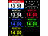 infactory Digital-Uhr mit 7"-Display, Wecker, Medizin-Erinnerung, Mediaplayer infactory Digital-Uhren mit Display, Wecker, Medizin-Erinnerung, Mediaplayer