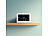 infactory Digital-Uhr mit 7"-Display, Wecker, Medizin-Erinnerung, Mediaplayer infactory Digital-Uhren mit Display, Wecker, Medizin-Erinnerung, Mediaplayer