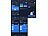 Royal Gardineer 2er-Set WLAN-Bewässerungscomputer, Solarpanel, BT-Gateway, App, IP65 Royal Gardineer WLAN-Bewässerungscomputer mit App, integrierte Solarpanels