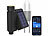 Royal Gardineer WLAN-Bewässerungscomputer, Solarpanel, BT-Gateway, App, Bodensensor Royal Gardineer WLAN-Bewässerungscomputer mit App, integriertem Solarpanel und Bodensensor