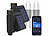 Royal Gardineer 2er-Set WLAN-Bewässerungscomputer, Solarpanel, App, 2x Bodensensor Royal Gardineer 
