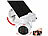 7links Außen-Solar-IP-Überwachungskamera, Akku, 2K, Pan-Tilt, WLAN, App, IP66 7links Hochauflösende Pan-Tilt-WLAN-Überwachungskameras mit Solarpanel