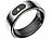 newgen medicals 2er-Set Fitnesstracker-Ringe, Touch, Herzfrequenz, SpO2, 5 ATM, Gr.63 newgen medicals Fitnesstracker-Ringe mit Touch-Steuerung, Herzfrequenz, SpO2 und Schlafanalyse 