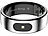 newgen medicals 2er-Set Fitnesstracker-Ringe, Touch, Herzfrequenz, SpO2, 5 ATM, Gr.65 newgen medicals Fitnesstracker-Ringe mit Touch-Steuerung, Herzfrequenz, SpO2 und Schlafanalyse