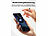 newgen medicals Fitnesstracker-Ring, Touch-Bedienung, Herzfrequenz, SpO2, 5 ATM, Gr.65 newgen medicals Fitnesstracker-Ringe mit Touch-Steuerung, Herzfrequenz, SpO2 und Schlafanalyse
