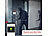 VisorTech 6-teiliges WLAN-Alarmanlagen-Set mit 3 Sensoren, 2 RFID-Schlüssel, App VisorTech Funk-Alarmanlagen-Set mit WLAN und App