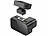 NavGear 2er-Set Mini-2K-Dashcam mit G-Sensor, GPS, Parkwächter, WLAN, App NavGear 2K-Dashcams mit G-Sensor, GPS-Antenne, WLAN und App