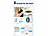 newgen medicals Smartes Fitnesstracker-Armband mit App, 150 mAh, bis 20 Tage, IP68 newgen medicals Smarte Fitnesstracker-Armbänder mit App