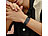 newgen medicals Smartes Fitnesstracker-Armband mit App, 150 mAh, bis 20 Tage, IP68 newgen medicals Smarte Fitnesstracker-Armbänder mit App