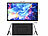 auvisio Mobiler Full-HD-IPS-Monitor mit 18,5"/47 cm, 120 Hz, USB-C, Standfuß auvisio Mobile IPS-Full-HD-Monitore mit Standfuß 