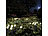 Lunartec 4er-Set Solar-Glühwürmchen-Gartenlichter, 32 LEDs, 8 Modi, 65cm, Timer Lunartec
