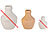 Royal Gardineer 3er-Set Terracotta-Bewässerungskugeln für Gartenbeete, 3 Liter Royal Gardineer Terracotta-Bewässerungskugeln für Gartenbeete