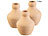 Bewässerung Ton: Royal Gardineer 3er-Set Terracotta-Bewässerungskugeln für Gartenbeete, 1 Liter