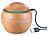 Carlo Milano Ultraschall-Aroma-Diffuser & Luftbefeuchter, LED, Holz-Optik, 130 ml Carlo Milano Ultraschall-Aroma-Diffusoren mit LEDs und Timern