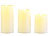Britesta 6er-Set flackernde LED-Kerzen, dimmbar, 3 Größen, Fernbedienung, IP44 Britesta LED-Kerzen mit Timer und Fernbedienung