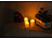Britesta 3er-Set flackernde LED-Kerzen, dimmbar, 3 Größen, Fernbedienung, IP44 Britesta LED-Kerzen mit Timer und Fernbedienung
