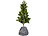 Royal Gardineer Thermo-Topfschutz für Pflanzen, 50 x 45 cm, mit Drainage, anthrazit Royal Gardineer Thermo-Topfschutze für Kübelpflanzen