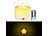 Lunartec 2er-Set LED-Echtwachs-Kerzen im Windglas mit Fernbedienung Lunartec Dreidocht-LED-Echtwachskerzen im Windglas, Fernbedienung und Timer