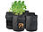 Royal Gardineer 5er-Set Pflanzen-Wachstumssäcke, je 10 l, Tragegriffe, Sichtfenster Royal Gardineer Pflanzen-Wachstumssäcke-Sets