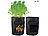 Royal Gardineer 2er-Set XL-Pflanzen-Wachstumssäcke, je 38 l, Tragegriffe, Sichtfenster Royal Gardineer Pflanzen-Wachstumssäcke-Sets