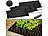 Royal Gardineer 4er-Set Heizmatten für Pflanzenanzucht/Terrarien, Größe S, IP67, 20 W Royal Gardineer Heizmatten für Pflanzenanzucht/Terrarien