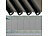 infactory 4er-Set Sichtschutzfolie, selbsthaftend, 60 x 200 cm, Grau-Matt infactory Sichtschutz-Folien