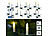 PEARL 2er Set LED-Lichterkette, 10 Kerzen, Timer, Batteriebetrieb, 130 cm PEARL