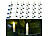 PEARL 4er Set LED-Lichterkette, 10 Kerzen, Timer, Batteriebetrieb, 130 cm PEARL LED-Weihnachtsbaumkerzen-Lichterketten