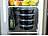 Rosenstein & Söhne 40er-Set Lebensmittel-Boxen mit Deckeln, 900 ml, rund Rosenstein & Söhne Lunchbox-Sets