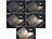 PEARL 2er-Set Akku-LED-Leselampen, Clip, 3 Weiß-Stufen(CCT), dimmbar,schwarz PEARL