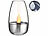 Lunartec 12er-Set Solar-LED-Windlichter "Luna" mit nachgebildeter Kerzenflamme Lunartec Solar-LED-Windlichter mit nachgebildeter Flamme