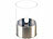 Lunartec 6er-Set Solar-LED-Windlichter "Lucy" mit nachgebildeter Kerzenflamme Lunartec Solar-LED-Windlichter mit nachgebildeter Flamme